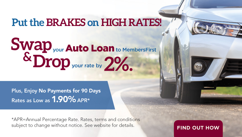 National Credit Tenant List Members First Credit Union Auto Loan Rates